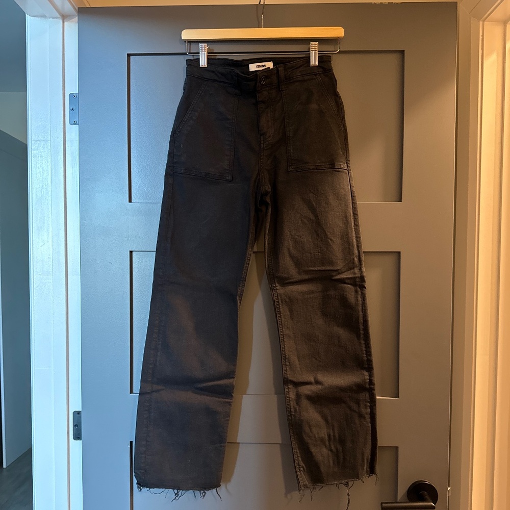 Mavi Shelia High Rise Straight Leg Pant
